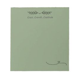 Anteckningsblock för Daily Affirmation av respit o