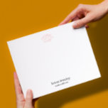 anteckningsblock för enkel anpassningsbar för logo<br><div class="desc">Minimalistisk konst,  enkelt anteckningsblock för smycken med en imperialistisk röd lotus-logotyp. Du kan lägga till din egen logotyp,  ditt företag namn och din slogan.</div>