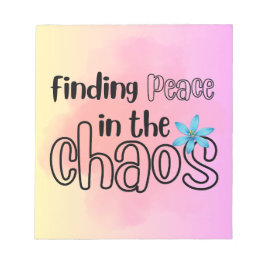 Anteckningsblock för fred