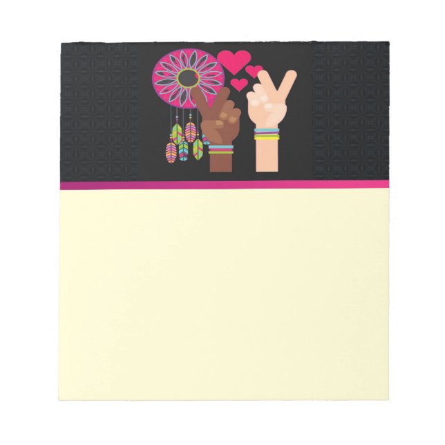 Anteckningsblock för fred (Framsida)