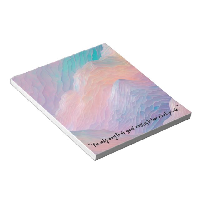 Anteckningsblock för inspirationstecken (Vinklad)