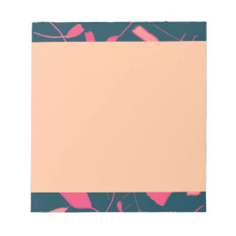 Anteckningsblock för inspirerande botanisk design