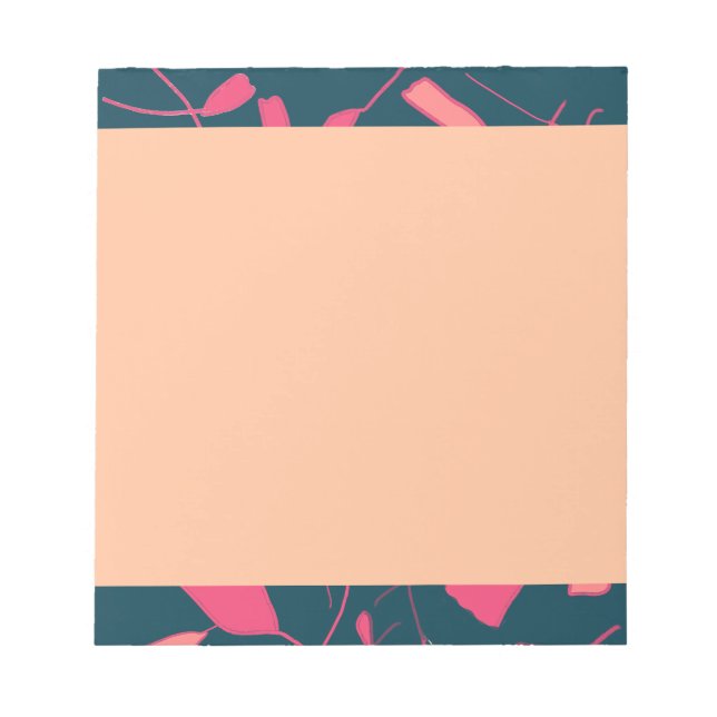 Anteckningsblock för inspirerande botanisk design (Framsida)