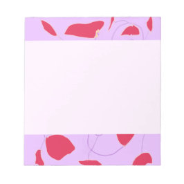 Anteckningsblock för poétisk design