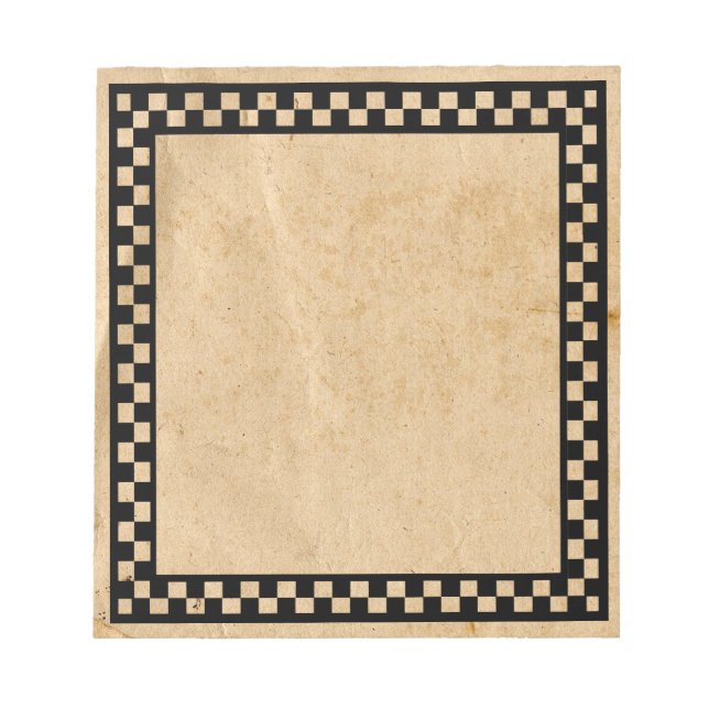 Anteckningsblock för primitiv kontroll (Framsida)