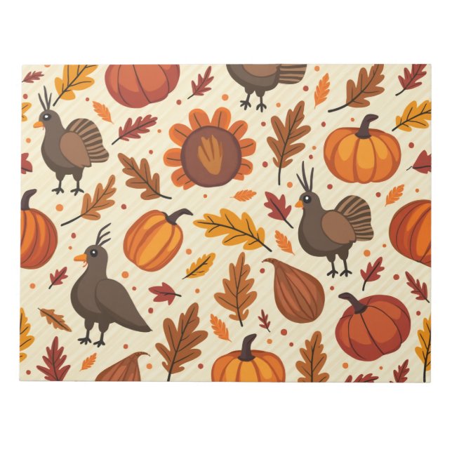 Anteckningsblock för thanksgiving (Framsida)
