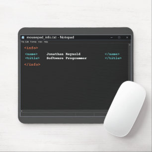 Anteckningsblock Format Computer Programmer Mörk M Musmatta