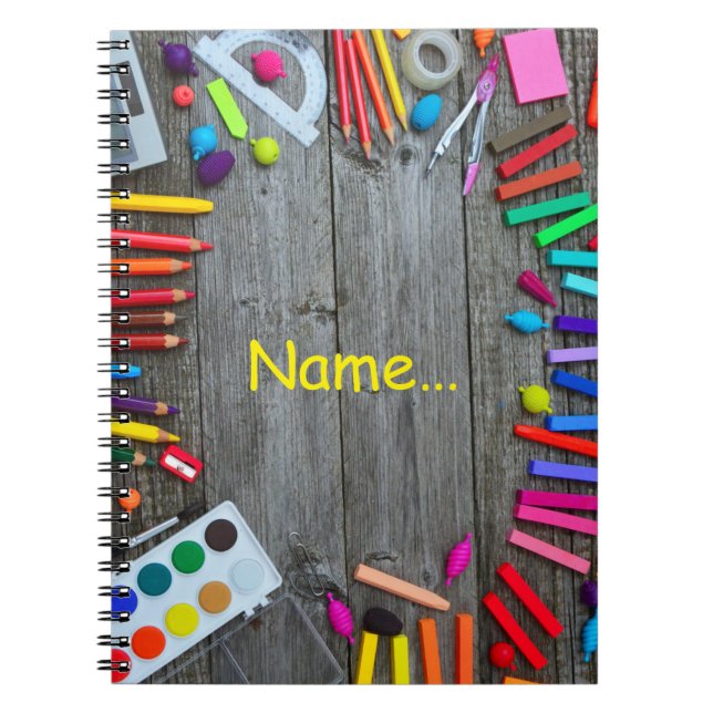 Anteckningsblock i skolan (Framsidan)