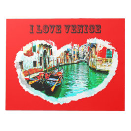 Anteckningsblock jag älskar VENICE