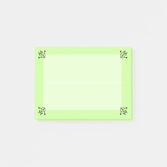 Anteckningsblock - kurvhörn post-it block (Framsida)