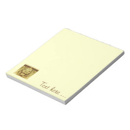 Anteckningsblock - Lejont huvud