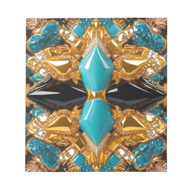 Anteckningsblock med Bahamas Färg Modern design (Framsida)