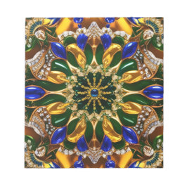 Anteckningsblock med Brasiliens moderna Färg