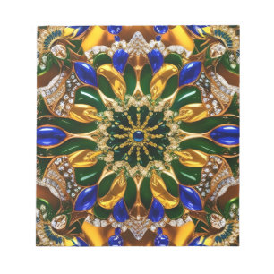 Anteckningsblock med Brasiliens moderna Färg