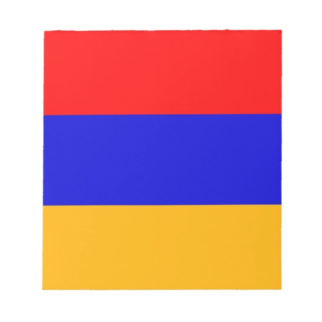 Anteckningsblock med Flagga Armenien (Framsida)