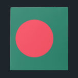 Anteckningsblock med Flagga Bangladesh<br><div class="desc">Lägg till lite Bangladesh-pride på din arbetsyta med vårt Anteckningsblock med flagga Bangladesh! Det här anteckningsblocket är designat för att föra både stil och funktionen till ditt dagliga anteckningsarbete. Bangladesh sjudande flagga på varje sida är inte bara en praktisk fråga, utan en firande av Bangladesh rik arv. Oavsett om du...</div>