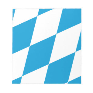 Anteckningsblock med Flagga Bayern, Tyskland