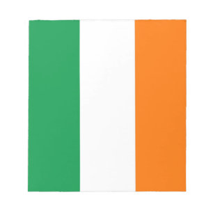 Anteckningsblock med Flagga Irland