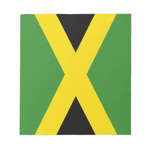 Anteckningsblock med Flagga Jamaica