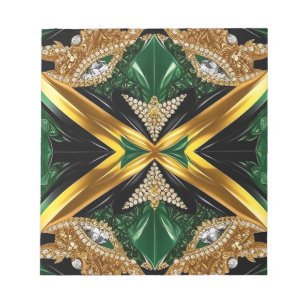 Anteckningsblock med Jamaican Färg Modern design