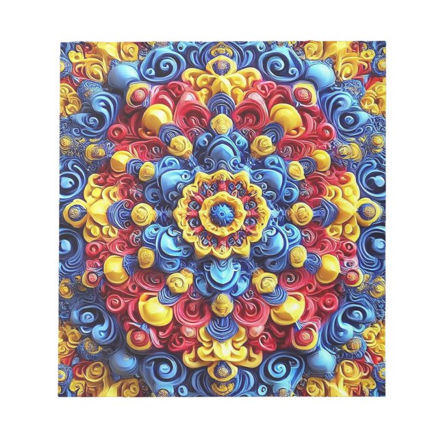 Anteckningsblock med modernt Färg (Framsida)