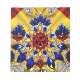 Anteckningsblock med modernt Färg