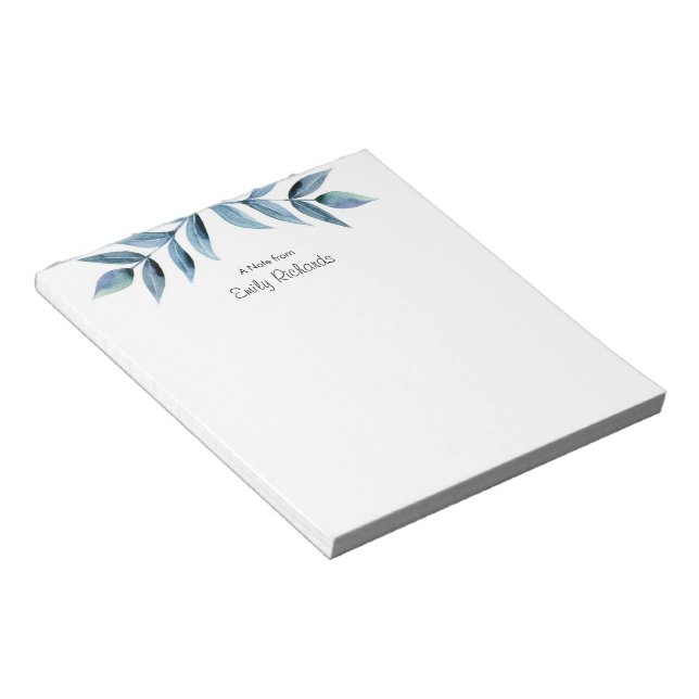 Anteckningsblock med mönster för personligens Rosa (Vinklad)