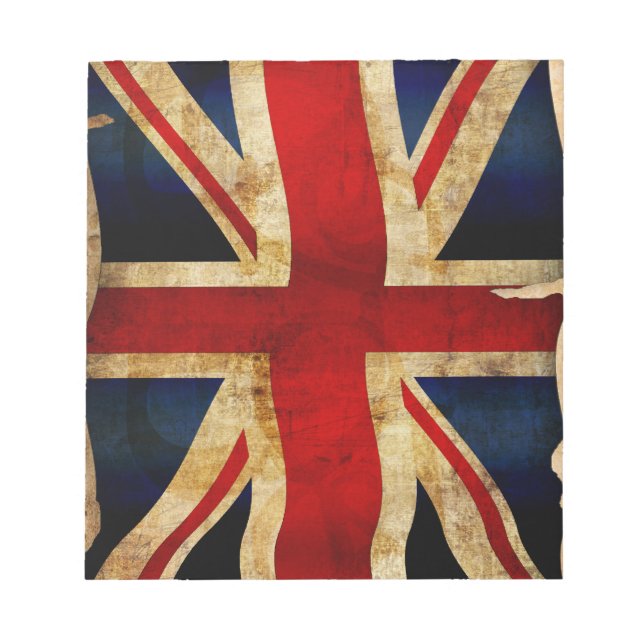 Anteckningsblock med Union Jack (Framsida)