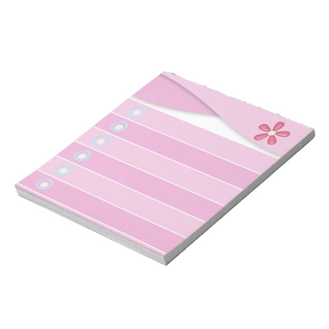 ANTECKNINGSBLOCK - ROSA (Roterad)