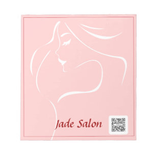 Anteckningsblock Template Hair Salon