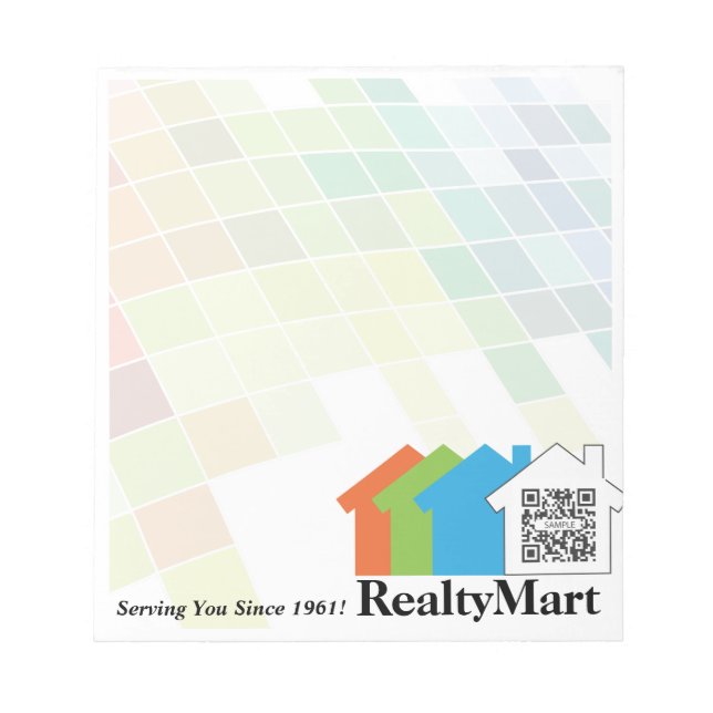 Anteckningsblock Template House Realtors (Framsida)