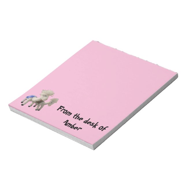 Anteckningsblock - Två alfakaduller (Roterad)