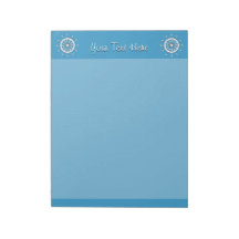 Anteckningsblock - Vit hjälm med text