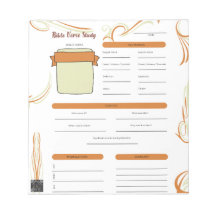 Anteckningsblock - vit skriptutförandestudie