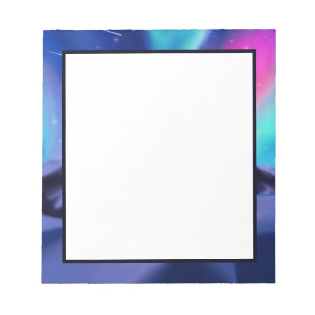 Anteckningsblocket A Million Aurora Dreams Anteckningsblock (Framsida)