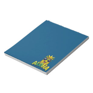 Anteckningsblocket Aloha Pineale Collection Teal Anteckningsblock