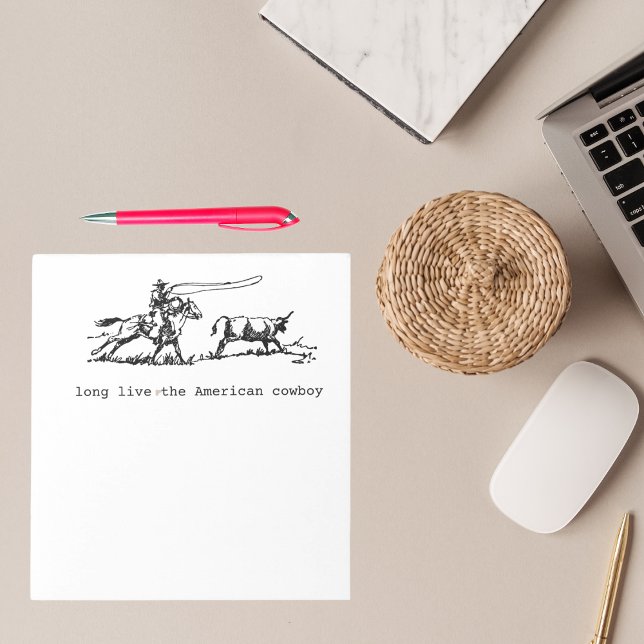 Anteckningsblocket American Cowboy Anteckningsblock (Skapare uppladdad)