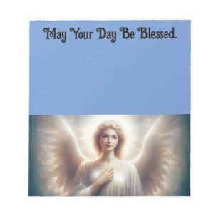 Anteckningsblocket Angel Blsed Day Anteckningsblock