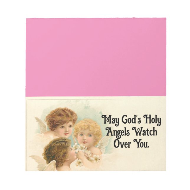 Anteckningsblocket Änglar Vintage Anteckningsblock (Framsida)