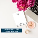 Anteckningsblocket anpassningsbar 5.5x6, Personlig Anteckningsblock<br><div class="desc">Anteckningsblock för anpassningsbar. Anpassa den! Lämna inte söka efter pappert och öppna nästa gång viktiga samtal kommer in! Med det här praktiska anteckningsblocket blir du alltid redo att ge inspiration, viktig information eller något annat som kräver en skriftlig påminnelse. Anpassa anteckningsblocket med namn, logotyp eller monogram. Lägg till text i...</div>