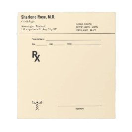 Anteckningsblocket anpassningsbar recept - rediger anteckningsblock