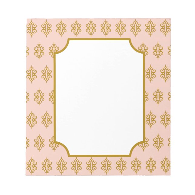 Anteckningsblocket Antique Rosa Snöre Anteckningsblock (Framsida)