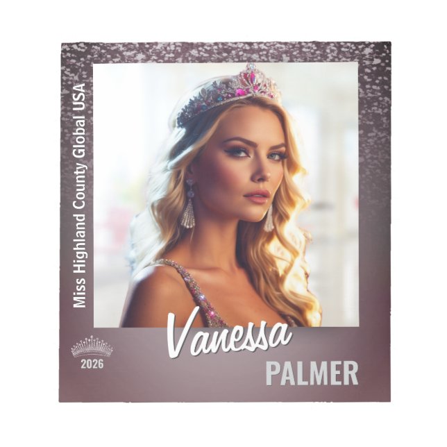 Anteckningsblocket Autograf för namninnehavare för Anteckningsblock (Framsida)