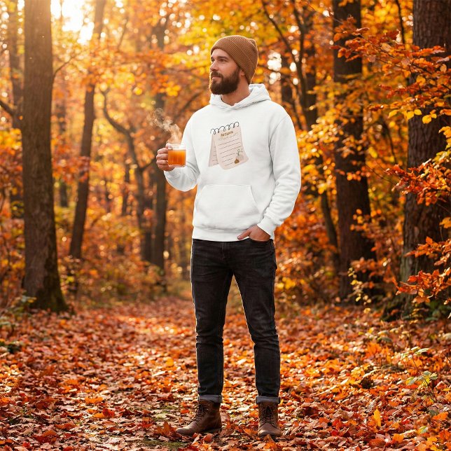 Anteckningsblocket Autokasslist - det går inte att Hoodie (Skapare uppladdad)