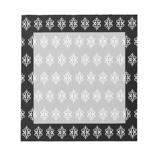 Anteckningsblocket Black Snöre Anteckningsblock (Framsida)