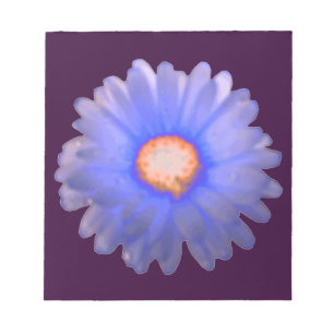 Anteckningsblocket Blue and Red Marigold Anteckningsblock