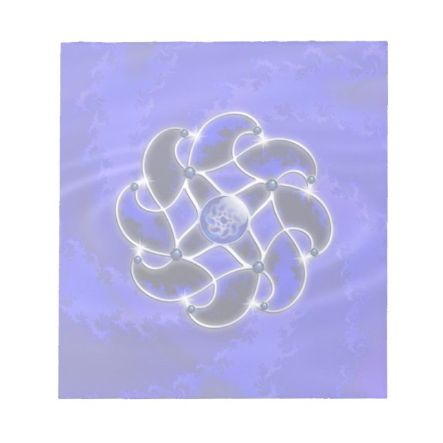 Anteckningsblocket Blue As Sea Anteckningsblock (Framsida)