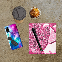 Anteckningsblocket Bright Rosa Glam Pad Anteckningsblock