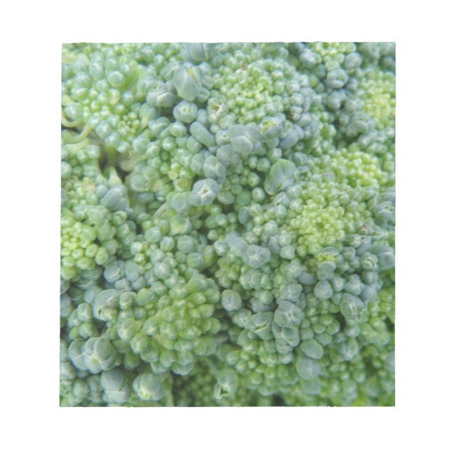 Anteckningsblocket Broccoli Macro Anteckningsblock (Framsida)