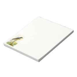 Anteckningsblocket Canada Warbler Bird Anteckningsblock